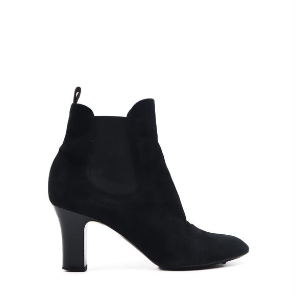 Louis Vuitton Uniforms Suede Pull On Boots Size 38.5 - Picture 1 of 8